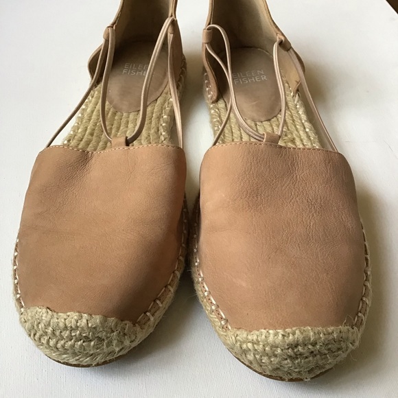 Eileen Fisher Lee Espadrilles in Sand Color (Size 8.5) - Picture 2 of 7